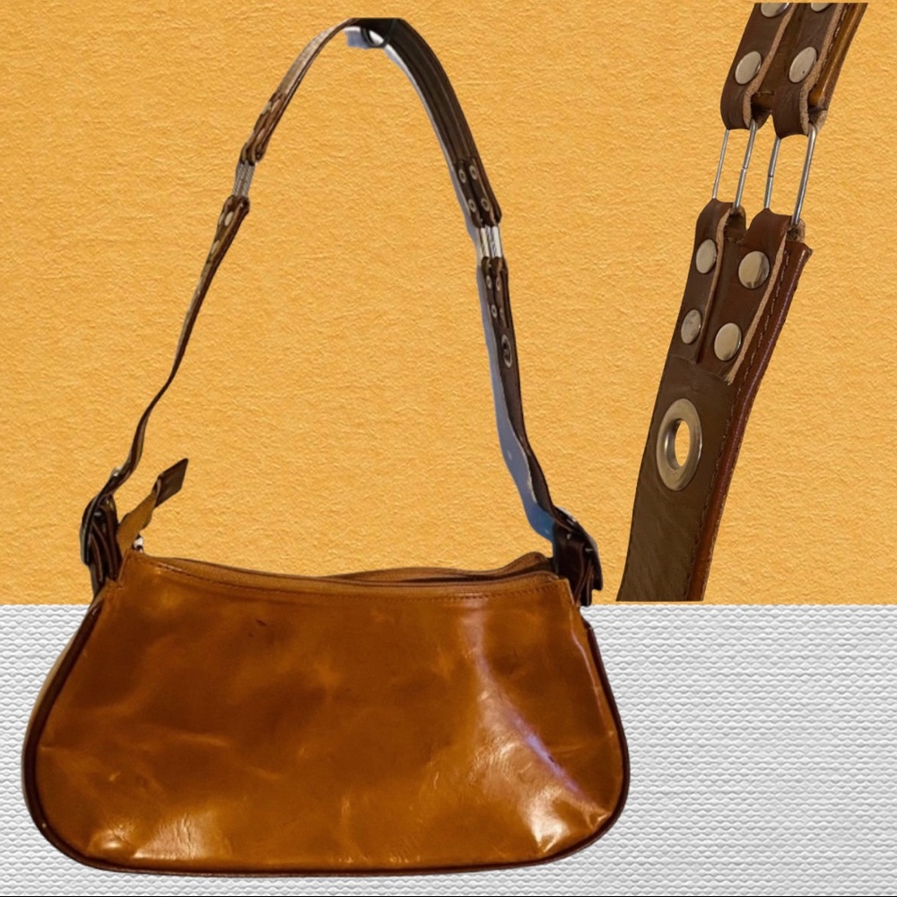 Tan Shoulder Purse Bag Lightweight Adjustable Strap NWOT Mini Small - Picture 2 of 8